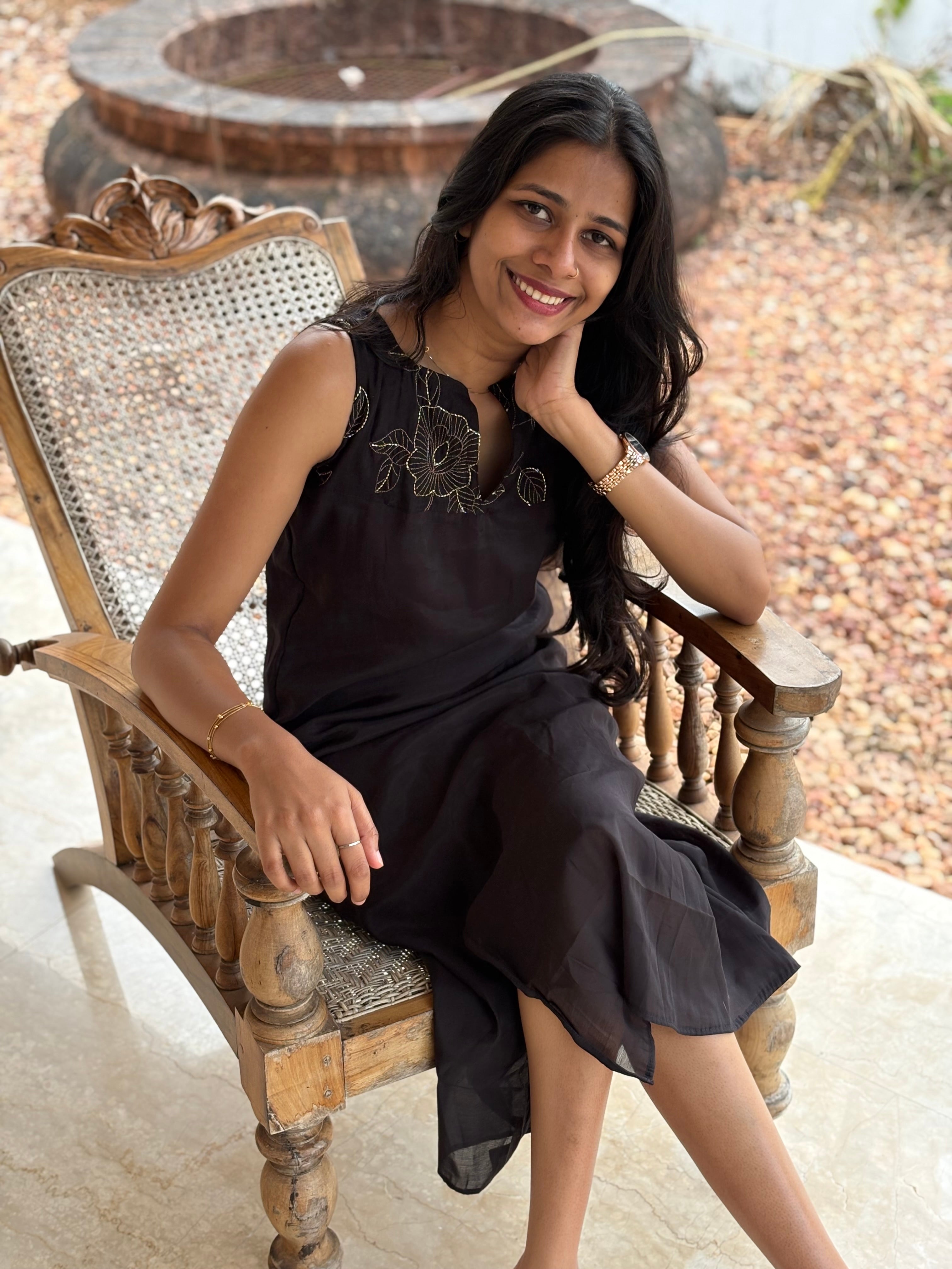 Elegant black dress
